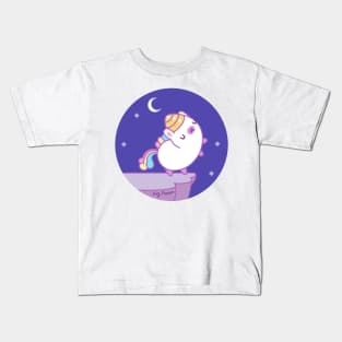 Kawaii Fat Unicorn Kids T-Shirt